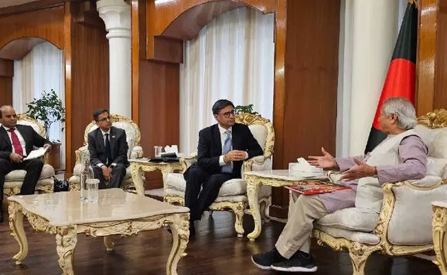 ಭಾರತವು ಬಾಂಗ್ಲಾದೇಶದೊಂದಿಗೆ ರಚನಾತ್ಮಕ ಸಂಬಂಧಗಳನ್ನು ಬಯಸುತ್ತದೆ : ವಿದೇಶಾಂಗ ಕಾರ್ಯದರ್ಶಿ ಮಿಸ್ರಿ