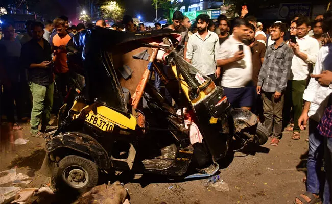 Photo of accident in Maharastra