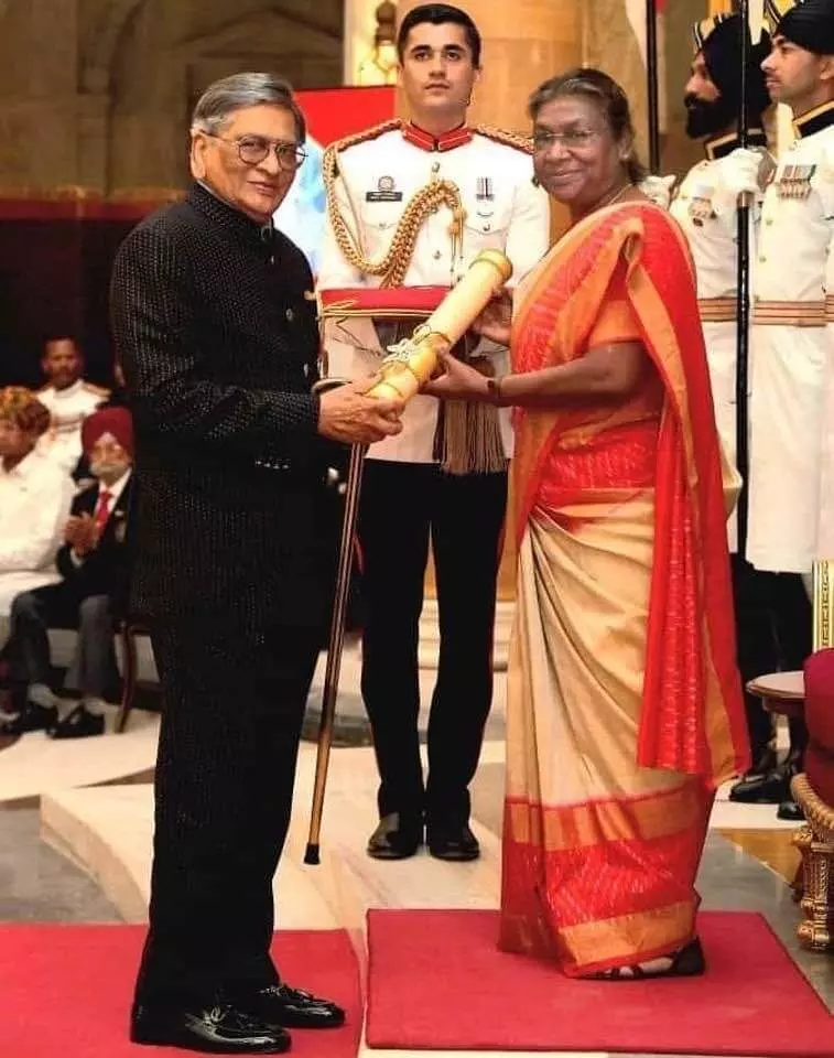 PHOTOS | ಮಂಗಳವಾರ ನಿಧನರಾದ ಮಾಜಿ ಮುಖ್ಯಮಂತ್ರಿ ಎಸ್​ಎಂ ಕೃಷ್ಣ ಅವರ ಅಪರೂಪದ ಚಿತ್ರಗಳು