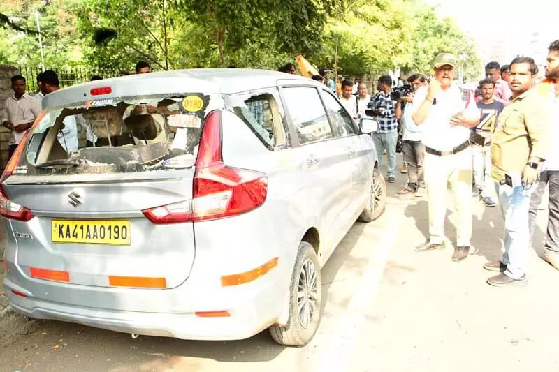 ಕಲಬುರಗಿ | ಪ್ರತಿಭಟನೆಯಲ್ಲಿ ಕಲ್ಲು ತೂರಾಟ ಪ್ರಕರಣ; 8 ಮಂದಿಯ ಬಂಧನ