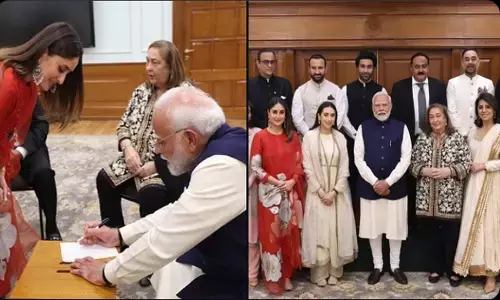 Kareena Kapoor gets PM Modis autograph for her sons