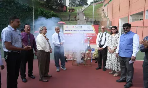 ಮಣಿಪಾಲ: ಅಖಿಲ ಭಾರತ ಅಂತರ ವಿವಿ ಮಹಿಳಾ ಟೆನಿಸ್ ಟೂರ್ನಿಗೆ ಚಾಲನೆ