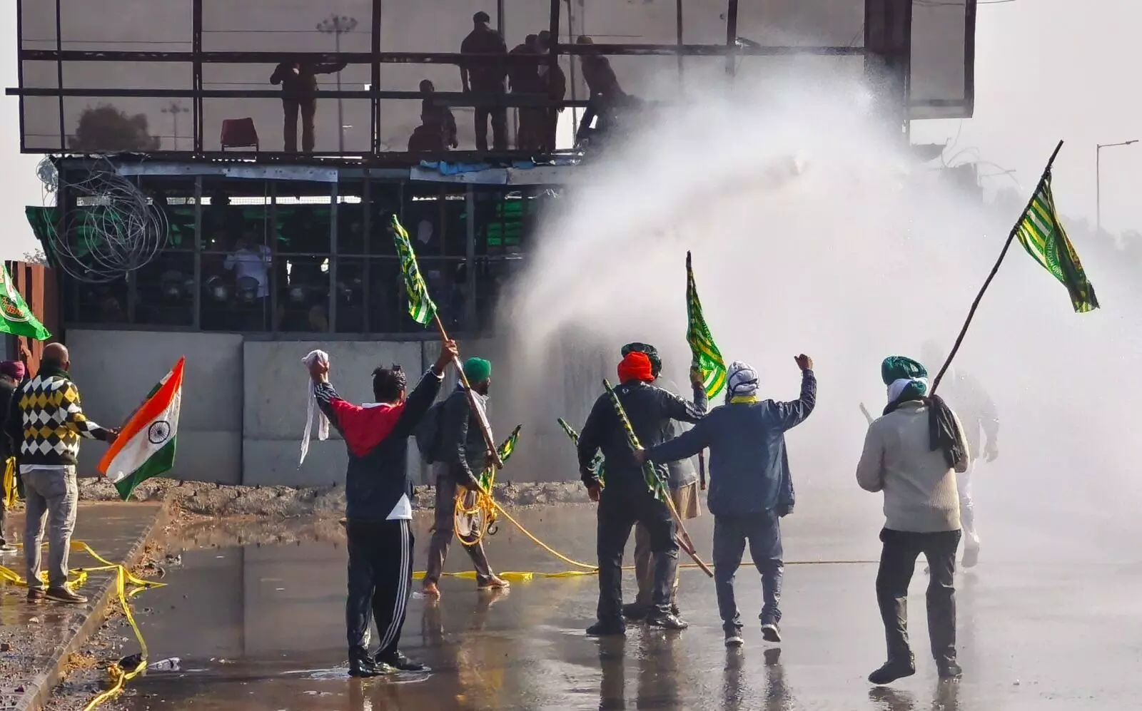 Photo of Farmers protest at Delhi