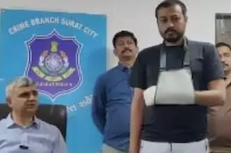 ಗುಜರಾತ್: ಸಂಬಂಧಿಯ ಒಡೆತನದ ಸಂಸ್ಥೆಯಲ್ಲಿ ಕೆಲಸಕ್ಕೆ ಹೋಗುವುದನ್ನು ತಪ್ಪಿಸಲು ತನ್ನದೇ ಬೆರಳುಗಳನ್ನು ಕತ್ತರಿಸಿಕೊಂಡ ಯುವಕ!