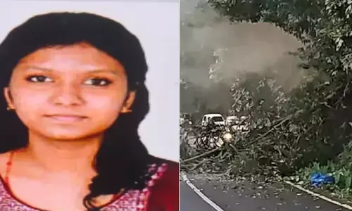 ಕೇರಳ | ಮರವನ್ನು ತಳ್ಳಿ ಹಾಕಿದ ಕಾಡಾನೆ; ಬೈಕ್ ನಲ್ಲಿ ತೆರಳುತ್ತಿದ್ದ ಇಂಜಿನಿಯರಿಂಗ್ ವಿದ್ಯಾರ್ಥಿನಿ ಮೃತ್ಯು