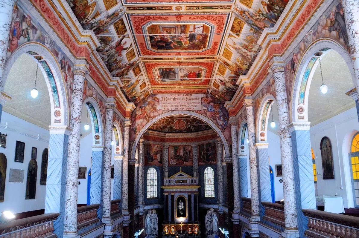 ಐತಿಹಾಸಿಕ ಚಿತ್ರಕಲೆಯ ತಾಣ ಮಂಗಳೂರಿನ ಅಲೋಶಿಯಸ್ ಚಾಪೆಲ್ ಐತಿಹಾಸಿಕ ಚಿತ್ರಕಲೆಯ ತಾಣ ಮಂಗಳೂರಿನ ಅಲೋಶಿಯಸ್ ಚಾಪೆಲ್