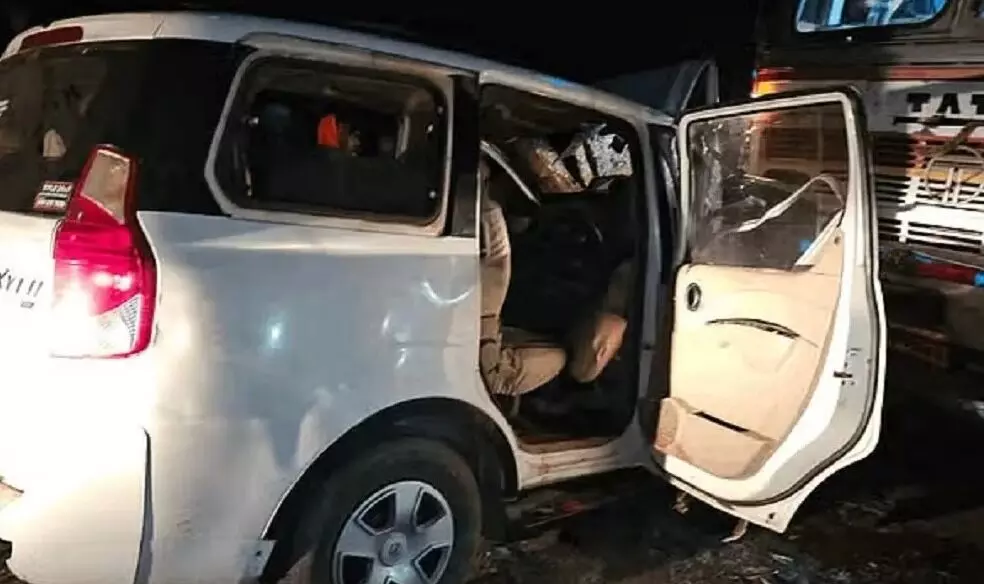 ಛತ್ತೀಸ್‌ಗಢ | ಕಾರು-ಟ್ರಕ್ ನಡುವೆ ಢಿಕ್ಕಿ: 6 ಮಂದಿ ಮೃತ್ಯು, 7 ಮಂದಿಗೆ ಗಾಯ