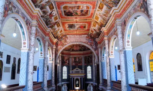 ಐತಿಹಾಸಿಕ ಚಿತ್ರಕಲೆಯ ತಾಣ ಮಂಗಳೂರಿನ ಅಲೋಶಿಯಸ್ ಚಾಪೆಲ್