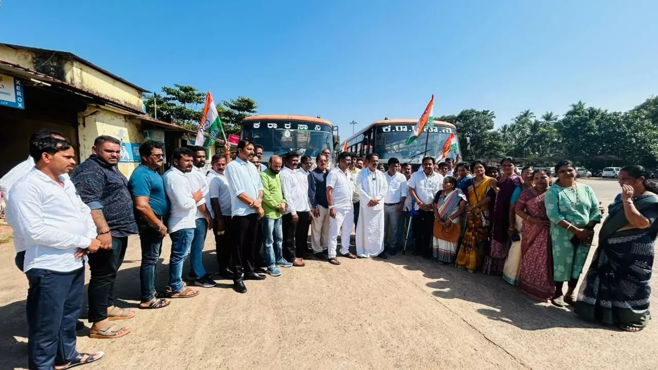 ಶಕ್ತಿ ಯೋಜನೆಯಡಿ ಕಾರ್ಕಳ, ಮೂಡುಬಿದ್ರಿ ಮಾರ್ಗವಾಗಿ ಮಂಗಳೂರಿಗೆ ಬಸ್‌ ಸಂಚಾರ ಆರಂಭ