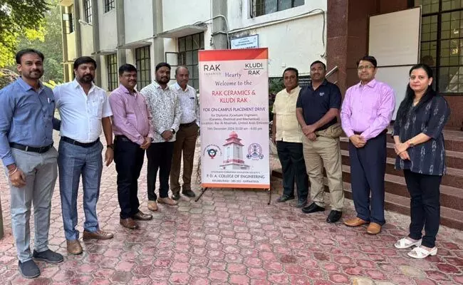 ಸೆರಾಮಿಕ್ ರಾಕ್ಸ್ ಕಂಪನಿಯಿಂದ ಪಿಡಿಎ ಇಂಜಿನಿಯರಿಂಗ್ ಕಾಲೇಜಿನಲ್ಲಿ ಕ್ಯಾಂಪಸ್ ಸಂದರ್ಶನ