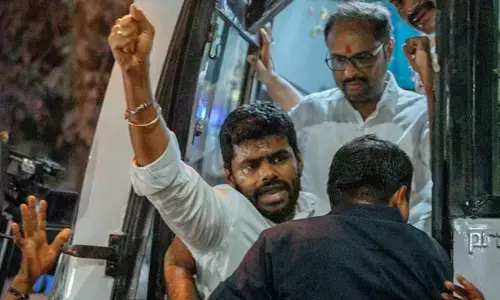 ತಮಿಳುನಾಡು | ಬಿಜೆಪಿ ಅಧ್ಯಕ್ಷ ಅಣ್ಣಾಮಲೈ ಪೊಲೀಸ್ ವಶಕ್ಕೆ