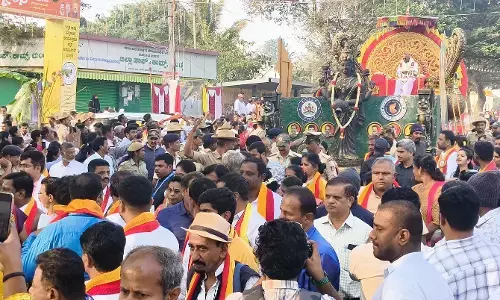 ಮಂಡ್ಯ: ಸಕ್ಕರೆ ನಾಡಿನ ಕನ್ನಡ ನುಡಿ ಜಾತ್ರೆಗೆ ಹರಿದು ಬಂದ ಜನಸಾಗರ