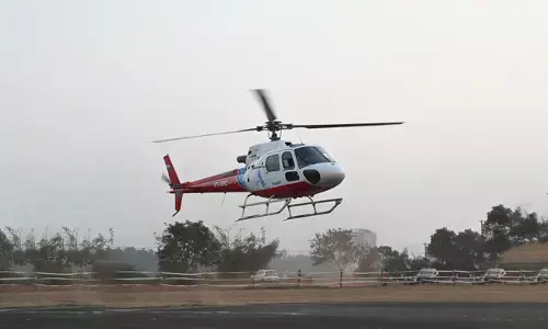 ಕರಾವಳಿ ಉತ್ಸವದಲ್ಲಿ ಹೆಲಿಕಾಪ್ಟರ್ ಮೂಲಕ ಕರಾವಳಿ ಪ್ರದಕ್ಷಿಣೆ