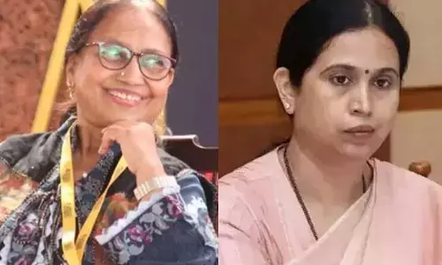 Photo of Banu Musthaq and Lakshmi Hebbalkar