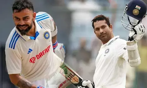 Virat Kohli, Sachin Tendulkar