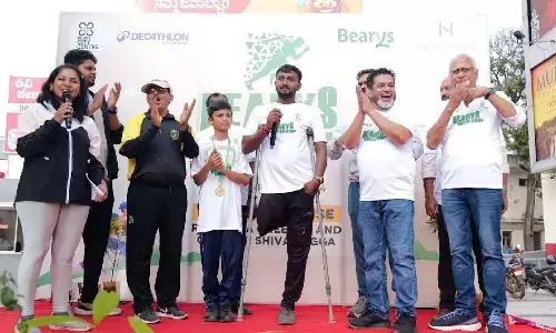 ಶಿವಮೊಗ್ಗ : ಬ್ಯಾರೀಸ್‌ನಿಂದ ‘ಗ್ರೀನ್ ರನ್’ ಮ್ಯಾರಥಾನ್