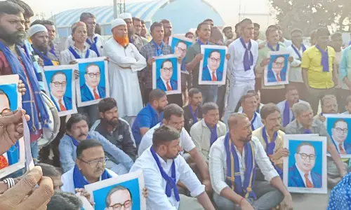 ಗೃಹ ಸಚಿವ ಅಮಿತ್​ ಶಾ ಹೇಳಿಕೆ ಖಂಡಿಸಿ ಗದಗ-ಬೆಟಗೇರಿ ಬಂದ್