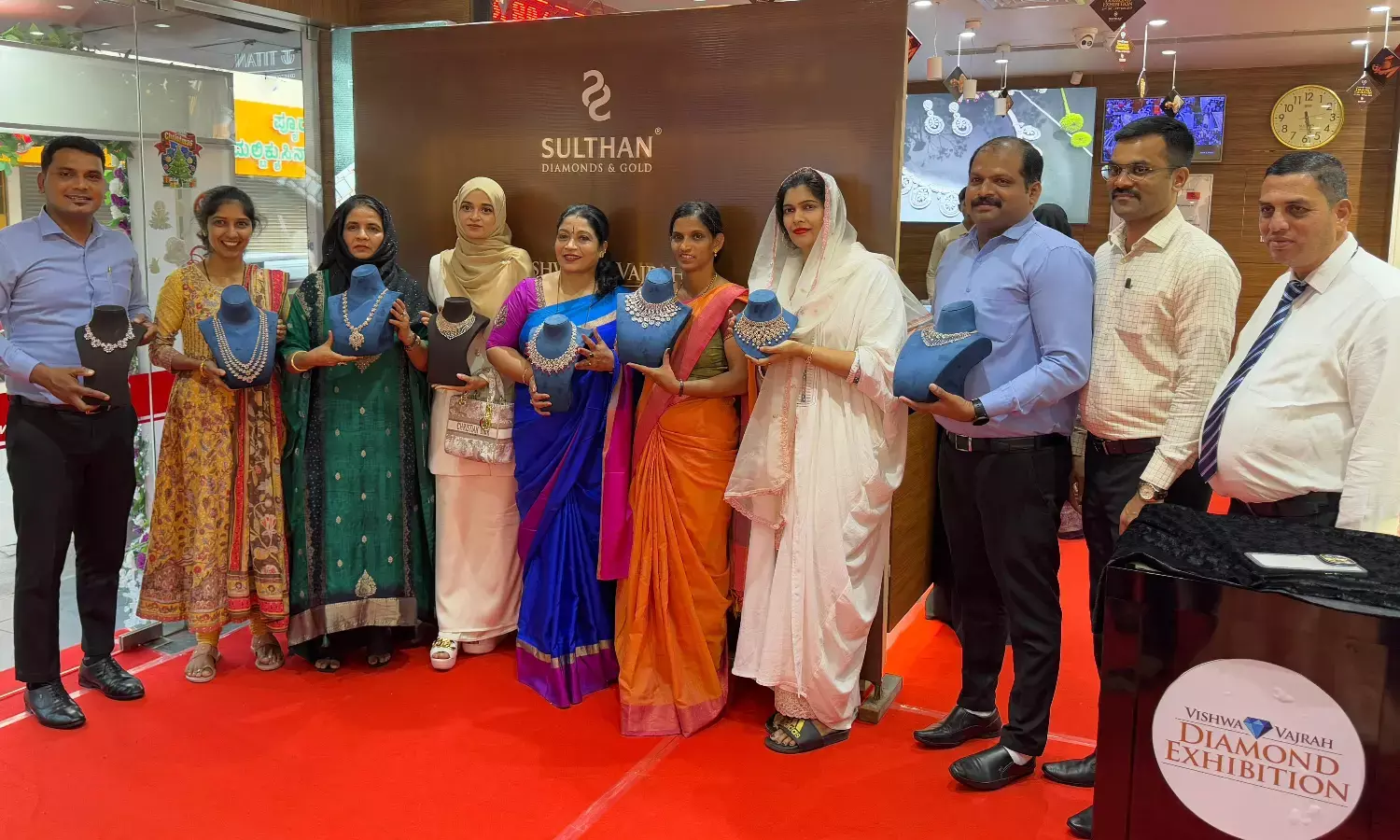 ಸುಲ್ತಾನ್ ಡೈಮಂಡ್ ಆ್ಯಂಡ್ ಗೋಲ್ಡ್‌ನಲ್ಲಿ ವಿಶ್ವ ವಜ್ರ- ಡೈಮಂಡ್ ಪ್ರದರ್ಶನಕ್ಕೆ ಚಾಲನೆ