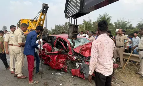 ಶಿಗ್ಗಾಂವಿ | ಎರಡು ಕಾರುಗಳ ಮುಖಾಮುಖಿ ಢಿಕ್ಕಿ: ನಾಲ್ವರು ಮೃತ್ಯು