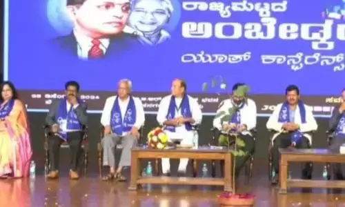 ಅಂಬೇಡ್ಕರ್ ಕುರಿತ ಅಮಿತ್ ಶಾ ಹೇಳಿಕೆ ಖಂಡನೀಯ : ಸಂತೋಷ್ ಲಾಡ್