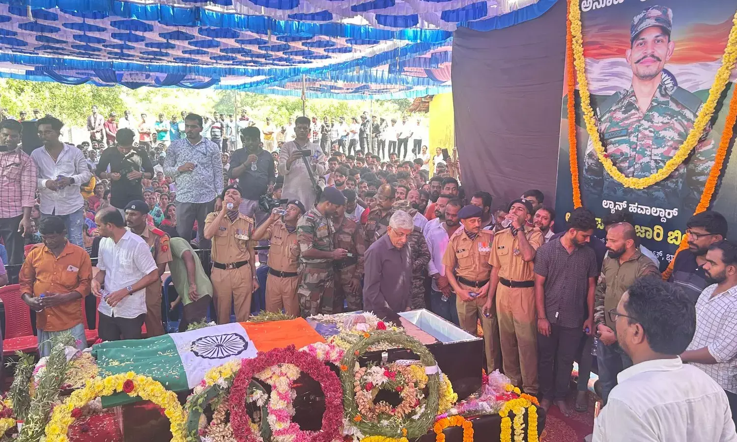 ಕುಂದಾಪುರ: ಸಾವಿರಾರು ಮಂದಿಯಿಂದ ಅನೂಪ್ ಪೂಜಾರಿ ಪಾರ್ಥಿವ ಶರೀರ ಅಂತಿಮ ದರ್ಶನ