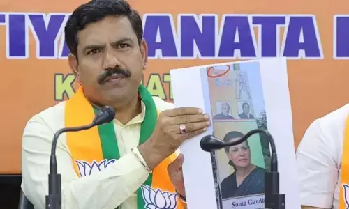 ಭಾರತದ ಭೂಪಟಕ್ಕೆ ಅಪಚಾರವೆಸಗಿದ ಕಾಂಗ್ರೆಸ್ಸಿಗರು ದೇಶದ ಜನತೆಯ ಕ್ಷಮೆಯಾಚಿಸಬೇಕು : ವಿಜಯೇಂದ್ರ