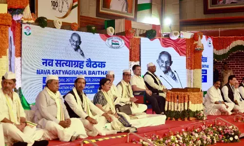 ಬೆಳಗಾವಿ ಕಾಂಗ್ರೆಸ್ ಅಧಿವೇಶನ | ದೇಶದಾದ್ಯಂತ ಸಂವಿಧಾನ ರಕ್ಷಿಸಿ ರಾಷ್ಟ್ರೀಯ ಪಾದಯಾತ್ರೆ ನಡೆಸಲು ಕಾರ್ಯಕಾರಿಣಿ ಸಭೆ ತೀರ್ಮಾನ