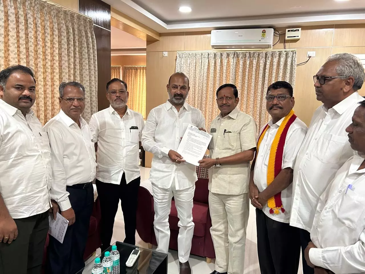 ರಾಯಚೂರಿನಲ್ಲಿ ಏಮ್ಸ್ ಸ್ಥಾಪನೆ ಕುರಿತು ಪ್ರಧಾನಿ ಜೊತೆ ಚರ್ಚೆ: ಕೇಂದ್ರ ಗೃಹ ಖಾತೆ ರಾಜ್ಯ ಸಚಿವ ಬಂಡಿ ಸಂಜಯಕುಮಾರ