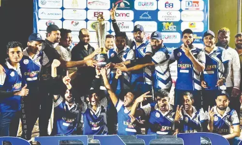 ಪೆನ್ ಪಾಯಿಂಟ್ ಕ್ರಿಕೆಟ್: ಸತತ 2ನೇ ಬಾರಿ ಬ್ಲೂ ಹಂಟರ್ಸ್ ಚಾಂಪಿಯನ್ಸ್