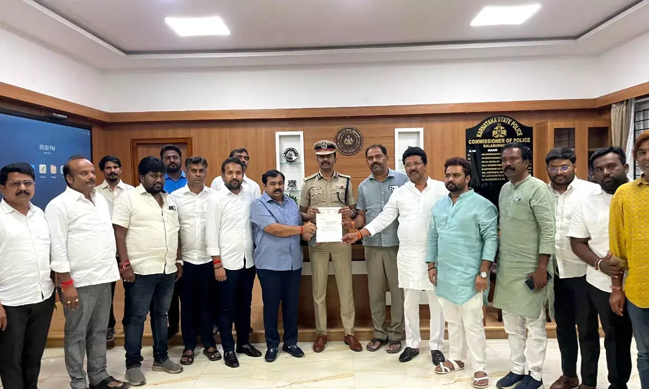 ಆಂದೋಲಾ ಶ್ರೀ, ಬಿಜೆಪಿ ಮುಖಂಡರ ಹತ್ಯೆಗೆ ಸಂಚು: 6 ಮಂದಿ ವಿರುದ್ಧ ಬಿಜೆಪಿ ದೂರು