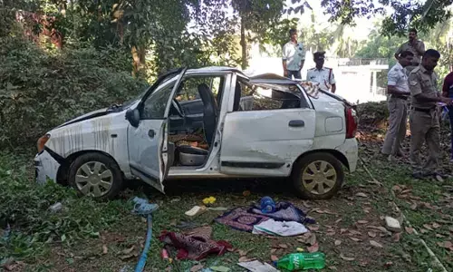 ಪುತ್ತೂರು: ಕಂದಕಕ್ಕೆ ಉರುಳಿದ ಕಾರು; ಮೂವರು ಮೃತ್ಯು