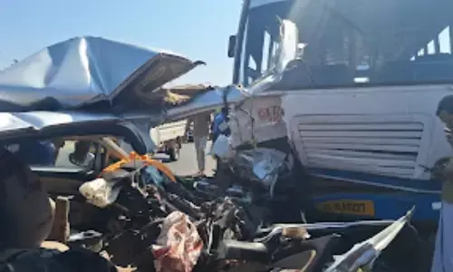 ಪಡನ್ನಕ್ಕಾಡ್ | ಕಾರಿಗೆ ಸರಕಾರಿ ಬಸ್ ಢಿಕ್ಕಿ: ಇಬ್ಬರು ಮಕ್ಕಳು ಮೃತ್ಯು; ಐವರಿಗೆ ಗಂಭೀರ ಗಾಯ