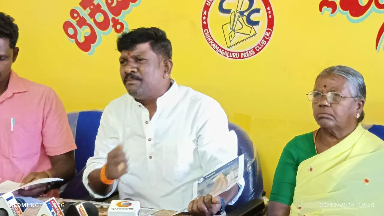 ಪ್ರಭಾವಿಗಳಿಂದ ದಲಿತರ ನಿವೇಶನ ಕಬಳಿಸಲು ಹುನ್ನಾರ: ಆರೋಪ