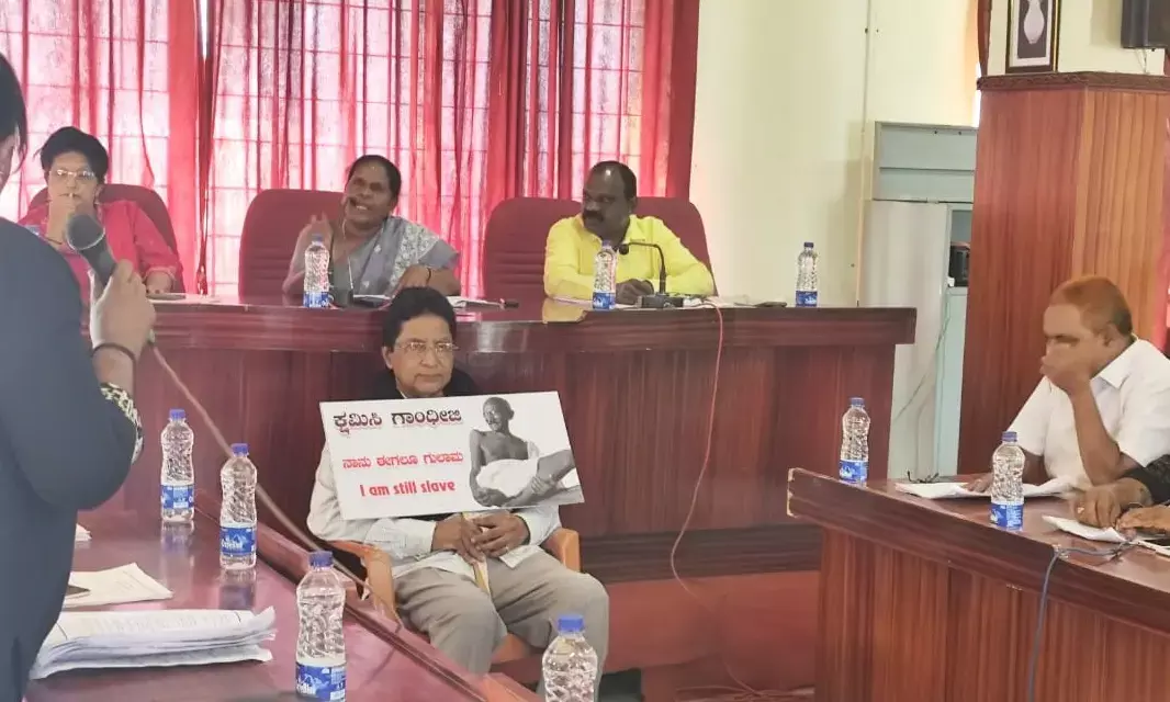 ಆಗದ ಅಭಿವೃದ್ಧಿ ಕಾಮಗಾರಿ| ಉಳ್ಳಾಲ ನಗರ ಸಭೆಯ ಸಾಮಾನ್ಯ ಸಭೆಯಲ್ಲಿ ಏಕಾಂಗಿ ಪ್ರತಿಭಟನೆ