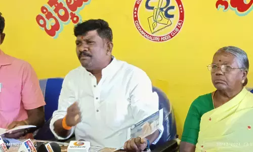 ಪ್ರಭಾವಿಗಳಿಂದ ದಲಿತರ ನಿವೇಶನ ಕಬಳಿಸಲು ಹುನ್ನಾರ: ಆರೋಪ