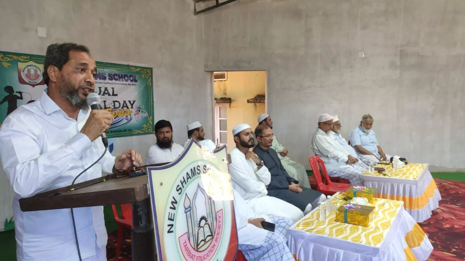 ಭಟ್ಕಳ: ನ್ಯೂ ಶಮ್ಸ್ ಸ್ಕೂಲ್ ನಲ್ಲಿ ವಾರ್ಷಿಕ ಕಾರ್ಯಕ್ರಮ