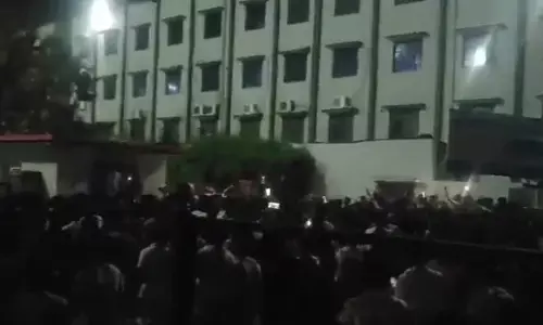 ವಿದ್ಯಾರ್ಥಿ ನಿಲಯದ ಶೌಚಾಲಯದಲ್ಲಿ ವಿಡಿಯೋ ಚಿತ್ರೀಕರಣ ಆರೋಪ: ತೆಲಂಗಾಣ ಇಂಜಿನಿಯರಿಂಗ್ ಕಾಲೇಜು ವಿದ್ಯಾರ್ಥಿಗಳಿಂದ ಪ್ರತಿಭಟನೆ