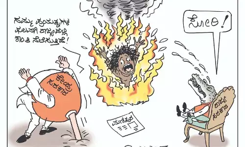 ಛೂ ಬಾಣ | ಪಿ. ಮಹಮ್ಮದ್ ಕಾರ್ಟೂನ್