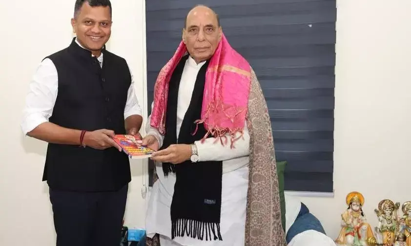 ಸಂಸದ ಬ್ರಿಜೇಶ್ ಚೌಟರಿಂದ ಕೇಂದ್ರ ರಕ್ಷಣಾ ಸಚಿವರ ಭೇಟಿ