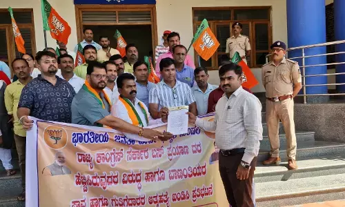 ಭಟ್ಕಳ: ಬಸ್ ದರ ಏರಿಕೆ ಖಂಡಿಸಿ ಬಿಜೆಪಿ ಮನವಿ