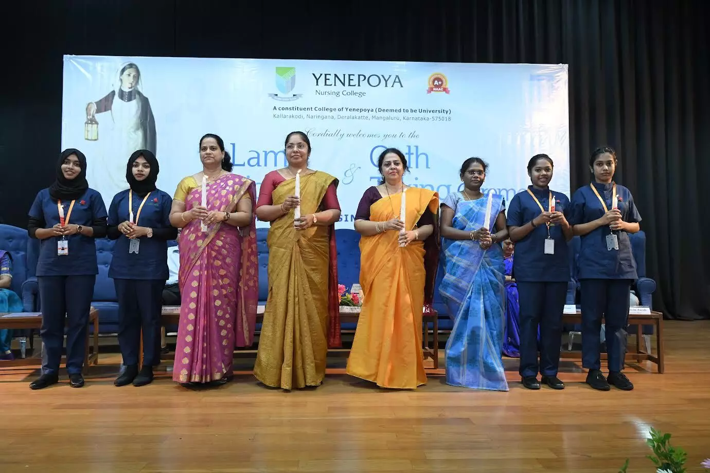 ಯೆನೆಪೋಯ ನರ್ಸಿಂಗ್ ಕಾಲೇಜಿನಲ್ಲಿ ಪ್ರಮಾಣ ವಚನ ಸ್ವೀಕಾರ ಸಮಾರಂಭ