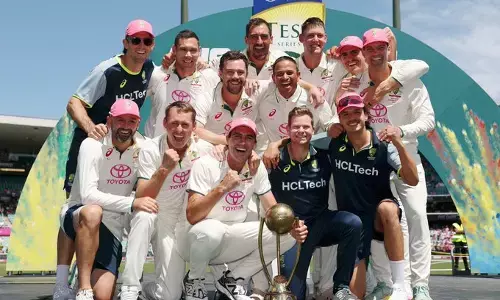 ಅಂತಿಮ ಟೆಸ್ಟ್‌ನಲ್ಲಿ ಭಾರತಕ್ಕೆ ಹೀನಾಯ ಸೋಲು: 10 ವರ್ಷ ಬಳಿಕ ಬಾರ್ಡರ್-ಗಾವಸ್ಕರ್ ಟ್ರೋಫಿಯನ್ನು ಮರಳಿ ಕೈವಶ ಮಾಡಿಕೊಂಡ ಆಸ್ಟ್ರೇಲಿಯ