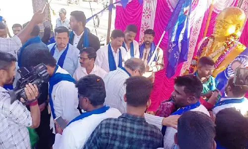 ಮೂಡಿಗೆರೆ | ಅಂಬೇಡ್ಕರ್ ಪುತ್ಥಳಿ ವಿಚಾರ : ಎರಡು ತಂಡಗಳ ಘರ್ಷಣೆ