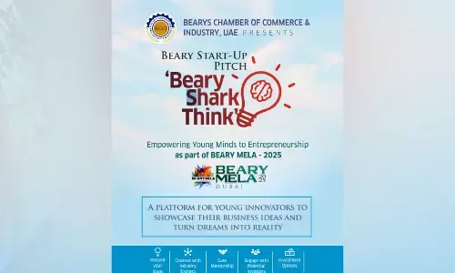 ದುಬೈ | ಫೆ.9ರಂದು ಬ್ಯಾರೀಸ್ ಚೇಂಬರ್ ಆಫ್ ಕಾಮರ್ಸ್ ಆ್ಯಂಡ್ ಇಂಡಸ್ಟ್ರಿಯಿಂದ ‘ಬ್ಯಾರಿ ಶಾರ್ಕ್ ಥಿಂಕ್‌ʼ ಕಾರ್ಯಕ್ರಮ