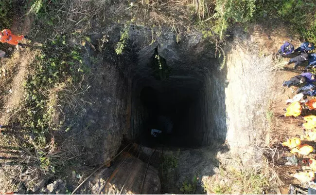 coal mine located in the industrial