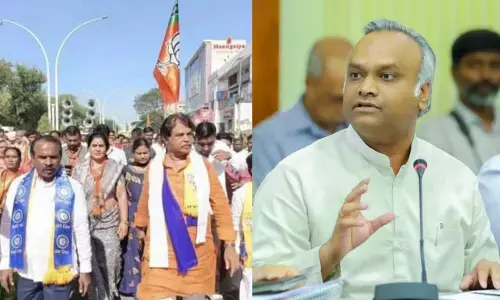 ಕೇಸರಿ ಶಾಲಿನಿಂದ ಸಂವಿಧಾನದ ಅನುಯಾಯಿಗಳನ್ನು ಎದುರಿಸಲು ಸಾಧ್ಯವಿಲ್ಲ ಎನ್ನುವುದು ಬಿಜೆಪಿಗೆ ಅರ್ಥವಾದಂತಿದೆ:‌ ಪ್ರಿಯಾಂಕ್‌ ಖರ್ಗೆ