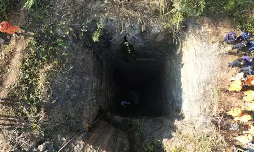 coal mine located in the industrial