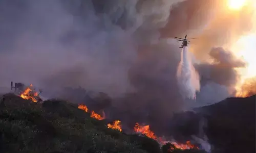 Photo of  Los Angeles wildfire