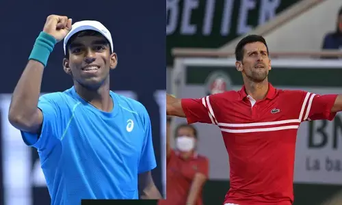 Nishesh Basavareddy, Djokovic