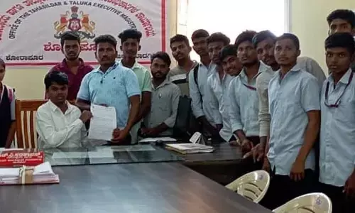 ಯಾದಗಿರಿ: ಬಸ್ ದರ ಹೆಚ್ಚಳ ಹಿಂಪಡೆಯಲು ಎಬಿವಿಪಿ ಒತ್ತಾಯ